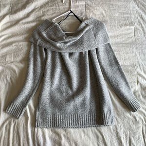 Off the shoulder sweater